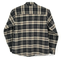 Grizzly Mountain Men&#39;s Shirt Jacket Plaid Sherpa Fleece, Color: Grey, Si... - £27.68 GBP