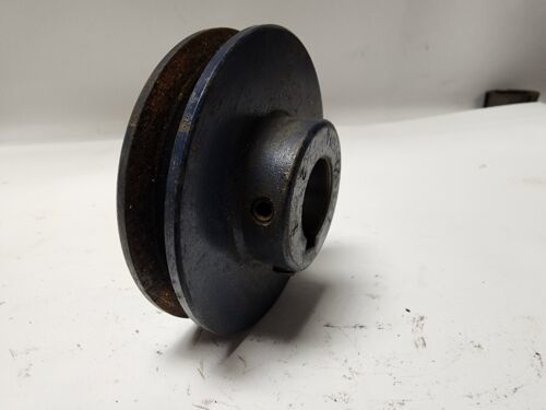 NBK 85A1 3.7&quot; Dia. A Belt Pulley with 24mm Bore Single Groove Pulley Sheave - $29.99