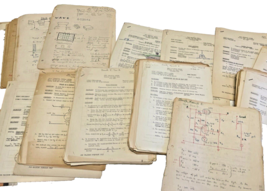 School Notes US Air Force Technical Training Electronics Mississippi Vtg 1950s - £21.21 GBP