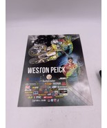 Weston Peick #32 Signed Rider Poster Joe Gibbs Racing Suzuki - $14.00