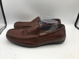 Men&#39;s Deer Stags Booster Slip-On Loafers Casual Brown Dress Shoes size 8... - $23.38