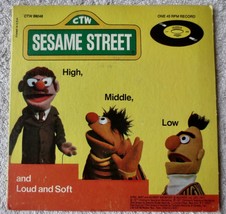CTW Sesame Street Bob &amp; Luis / Bert &amp; Ernie - High, Middle Low / Loud &amp; ... - $24.65