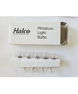Lot of 9 Halco #55 Miniature Light Bulbs 7V 2MSCP 66000 - $12.21 CAD