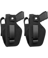 2 Pack Upgrade Universal Gun Holster For Men Women, Concealed Carry Iwb Owb - $38.93