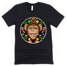 Psychedelic Monkey Hippie Stoner T-Shirt - £22.37 GBP