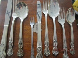 ROGERS INTERNATIONAL SILVERPLATE 1950s Magnolia flatware 92 CS ^^^ - €644,97 EUR