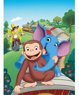 Curious George The Elephant Upstairs Edible Cake Topper Image ABPID00017V2 - €24,19 EUR