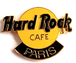 Hard Rock Cafe Paris France Pin Classic Logo Collectible HRC City Series... - $20.37 CAD