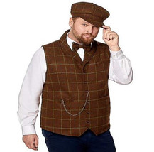 DAPPER GENTLEMAN 1920&#39;s PARTY KIT Sz: 2X COSTUME KIT Adult SUIT Priced C... - £30.49 GBP