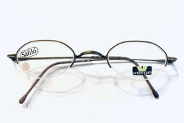Safilo Verge Urbanview Half Rim brown Metal Eyeglass Frames Made In Ital... - £35.81 GBP