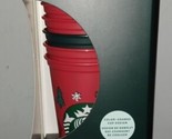 NEW Starbucks 2022 Holiday Color Changing Reusable Hot Cups 6-Pack 16oz - $17.00