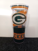 NFL Green Bay Packers Football Team Tervis 24 oz Insulated Tumbler with ... - £9.21 GBP