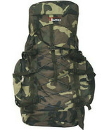 Camoflauge Backpack Camping 3200 Cu In Camo Hiking Rucksack Backpacking ... - £15.56 GBP