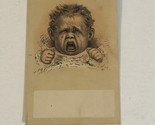 Little Baby Pitching A Fit Victorian Trade Card VTC2 - $6.92