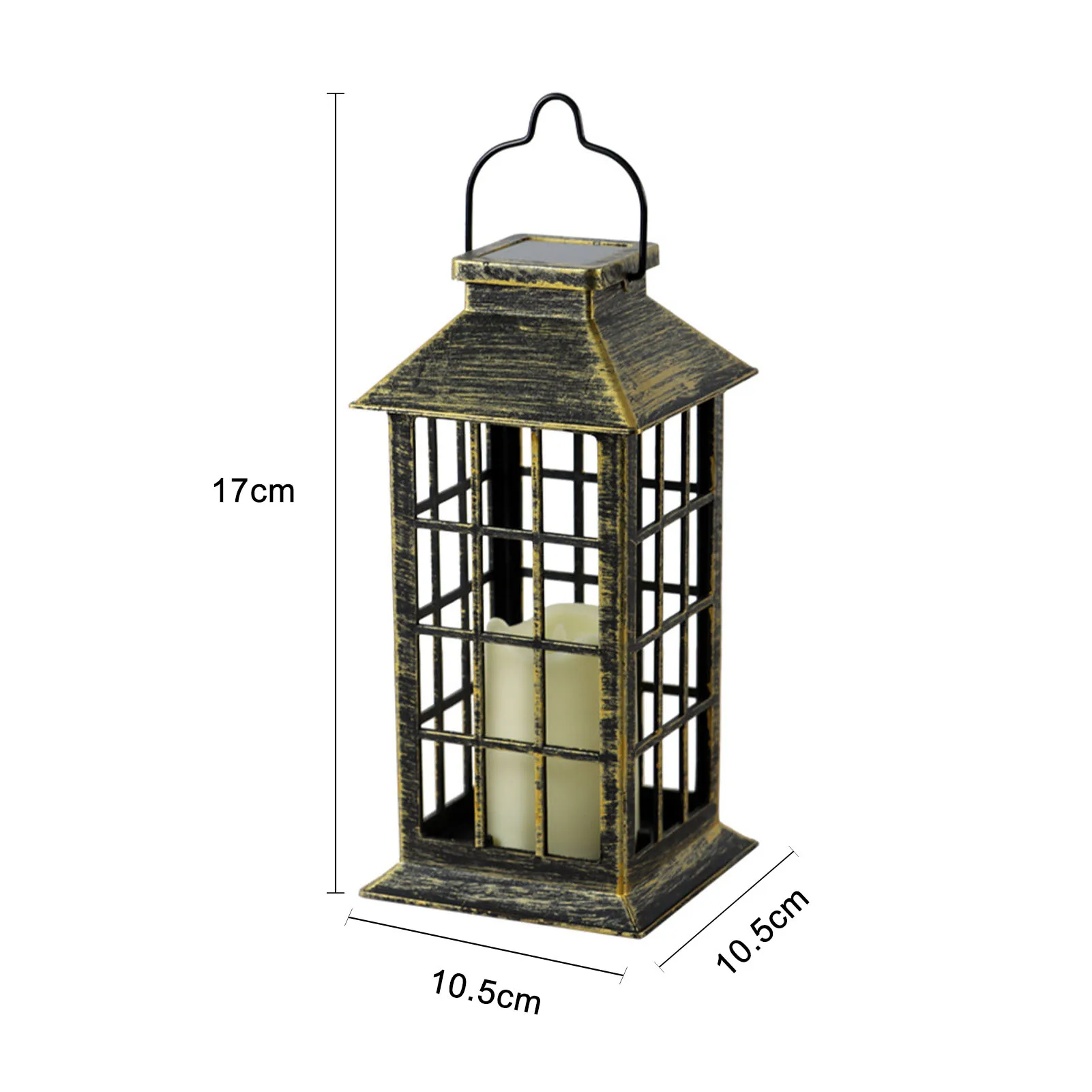 Solar Lanterns Waterproof Outdoor Candle Lamp Flickering Solar Garden Lamp Terra - £49.43 GBP