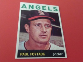 1964 Topps Paul Foytack # 149 Angels Baseball Nm / Mint Or Better ! - $39.99