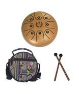 KIT 3 pcs 5,5&quot; MEIBEITE Drum Concave Sanskrit Ethereal Stainless Steel b... - $107.00