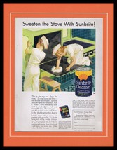 1932 Sunbrite Cleaner Framed 11x14 ORIGINAL Vintage Advertisement - £46.92 GBP