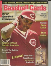 ORIGINAL Vintage Aug 1991 Baseball Card Price Guide Magazine w/ K Puckett Card - £22.19 GBP