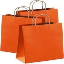 Red Kraft Paper Bags 16&quot; x 6&quot; x 12&quot; - 250 Large Favor Shopping Bags - £167.14 GBP
