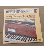 Family Library Of Great Music LP Record New Sealed Beethoven Album 15 - $11.88