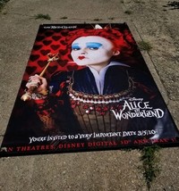Helena Bonham As Red Queen Alice Wonderland Theatre Banner Poster  98&quot;x6... - $4,552.90 MXN