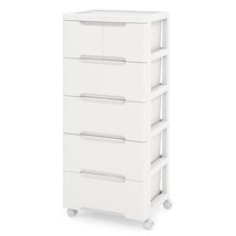 Rolling Storage Cabinet with Universal Wheels and 5/6/7 Drawers-6-Drawer... - $2,551.39 MXN