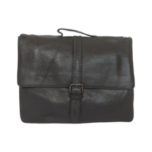 John Varvatos Star USA Leather Messenger Bag FREE WORLDWIDE SHIPPING - $395.01