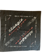 SturgisBudwiser 2003 Black Bandanna Used Collectible 25&quot; x 25&quot; - $9.05