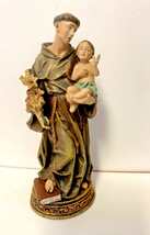 Saint Anthony of Padua  Small 6" Statue,   Free Shipping AB-117 - $63.05 CAD