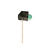 10pcs LED Circuit Board Indicator LED Through Hole 2.7v GREEN 90 degree ... - £2.87 GBP