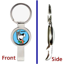 The Jetsons Dog Astro Pendant or Keychain silver tone secret bottle opener - £9.96 GBP