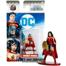 Jada Toys Dc Comics Nano Metalfigs 2 Inch Die Cast Metal Figure DC4 Wonder Woman - £11.98 GBP