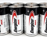 Energizer MAX C Premium Alkaline Toy Batteries 1.5 Volt Bulk 8 Count LR14 - $14.00