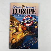 Rick Steve&#39;s Europe Travel Newsletter 2004 Best Destinations Booklet Mailer - £7.78 GBP