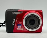 Kodak EasyShare M530 12.2MP Digital Camera Red W/ 8 Gb Memory Card Teste... - $35.67