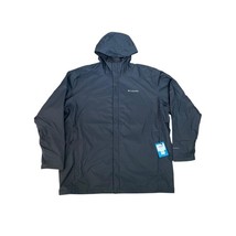 Columbia Men Tiber Pointe 3.0 Rain Jacket Black Size 2XT XT9852-010 - €36,04 EUR