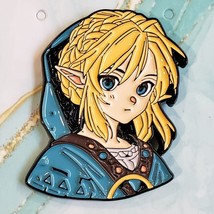 Nintendo • Legend of Zelda • Breath of the Wild • Zelda Link Enamel Lape... - £6.29 GBP