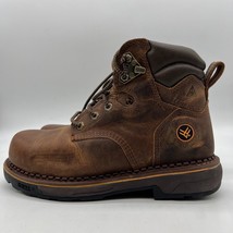 Hawx Crew Chief BHXCORPW105 Mens Brown Composite Toe Ankle Work Boots Size 10.5D - £47.58 GBP