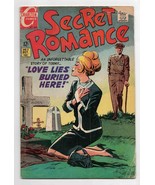 Secret Romance #1 ORIGINAL Vintage 1968 Charlton Comics - £11.72 GBP