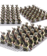 Set of 20 ww2 american soldier minifigures building blocks toys army lego gift - $19.99