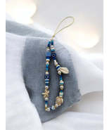 Blue Beads Phone Strap - $7.99