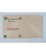 Vtg War Phrases That Will Live Envelope General H. H. Arnold Rare Epheme... - $8.00