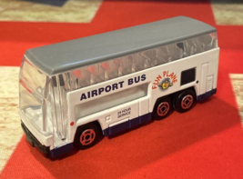 Realtoy Airport Bus Fun Plane 24 Hour Service Diecast Metal - $14.99