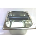 UPDA-KB-164, Espresso, Knock Box, stainless steel, 4&quot; deep ( New ) - $527.53 MXN