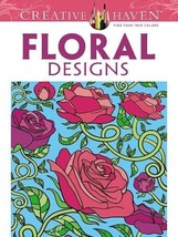 Dover Publications Floral Designs (Creative Haven Coloring Books) [Paperback] Je - £7.89 GBP