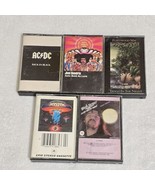 VTG Cassette Lot AC/DC Fleetwood Mac Jimi Hendrix Bob Seger Boston Class... - €47,12 EUR
