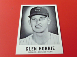 1960 Leaf # 20 Glen Hobbie Cubs Baseball Nm / Mint Or Better !! - £63.79 GBP