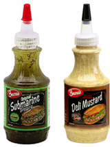 Beano&#39;s Sub Hoagie &amp; Deli Mustard Sandwich Sauce Variety 2-Pack, 8 fl. oz. - £19.40 GBP
