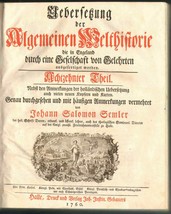 1760 German World History 18 Italy Ostrogoths Goths Chronology Royalty - £181.02 GBP